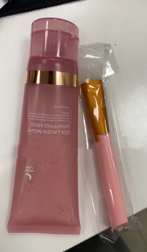 Face Night Mask Collagen Wrapping Mask Natural Ingredients Firming Elasticity & Hydration Anti-wrinkle For Skin Care - Image 9