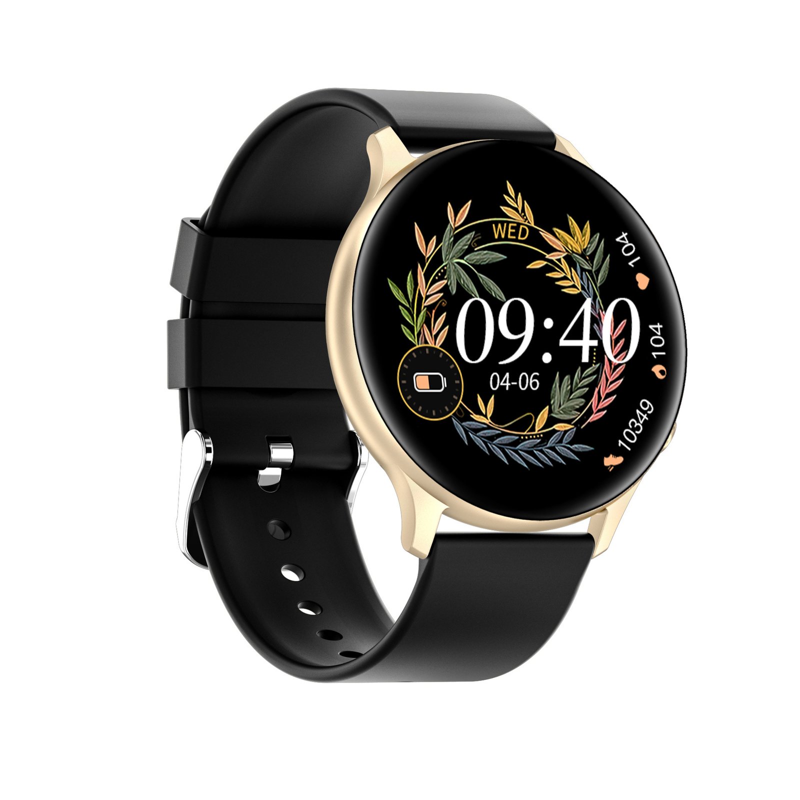 Smart Bluetooth Call Heart Rate Body Temperature Voice Assistant Watch - Image 9