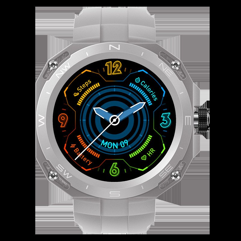 Voice Call Heart Rate Blood Oxygen Pedometer Payment Smart Watch - Image 5